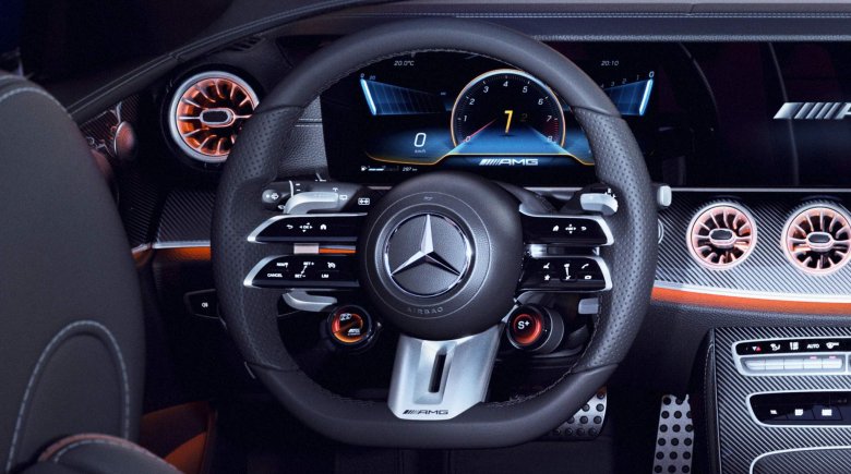 Τιμόνι AMG Performance σε δέρμα νάπα