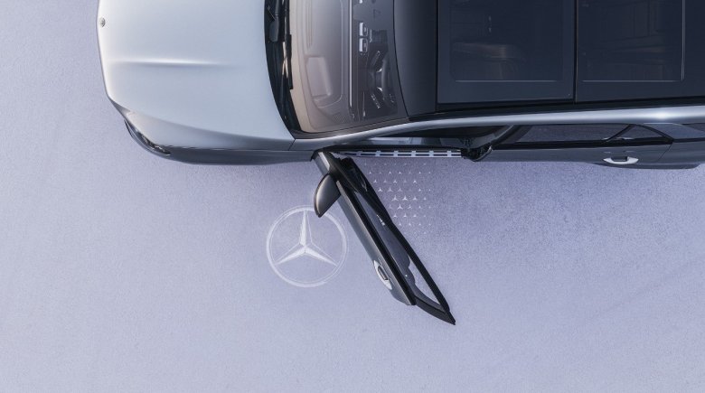 Φωτισμός περιβάλλοντος με μοτίβο Mercedes-Benz