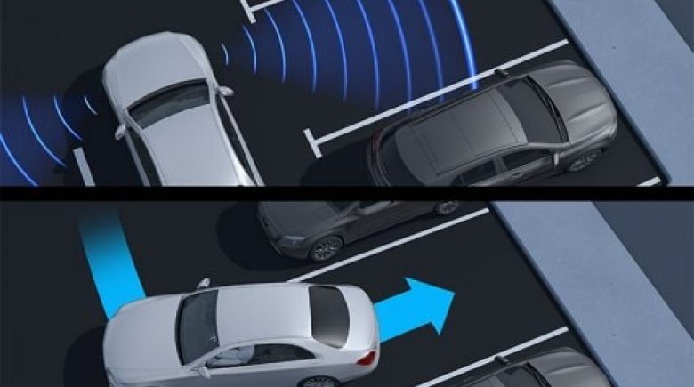 Ενεργό σύστημα υποβοήθησης στάθμευσης με PARKTRONIC
