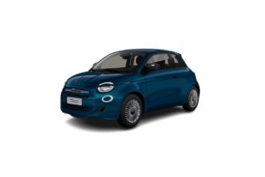 Μπλε FIAT 500 Hybrid αυτοκίνητο πόλης