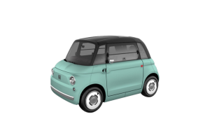 Πράσινο FIAT Topolino ηλεκτρικό όχημα πόλης