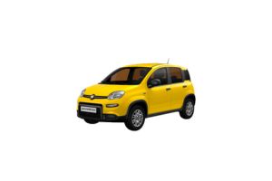 Κίτρινο FIAT Pandina Urban αυτοκίνητο πόλης